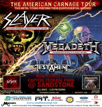 The American Carnage Tour featuring Slayer and Megadeth